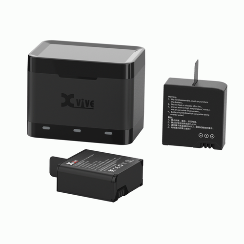 Xvive U5C 3-Piece Battery Charging Kit for U5 Wireless System