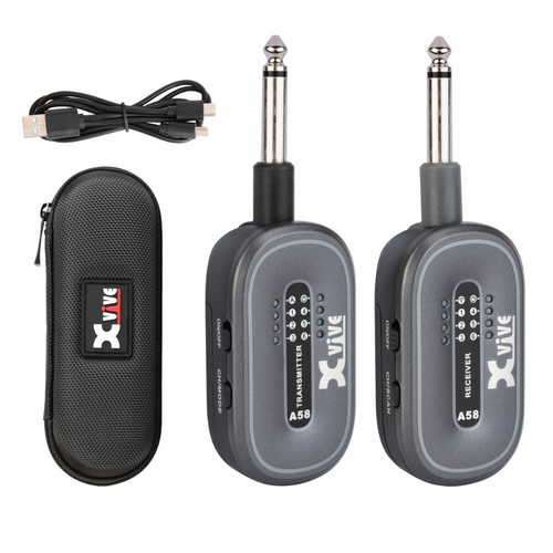 Xvive A58 BK Guitar Wireless System 5.8GHz