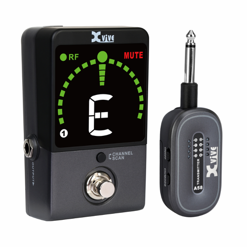 XVIVE P58 Wireless Guitar Pedal System with True Bypass and Buffered Bypass Modes