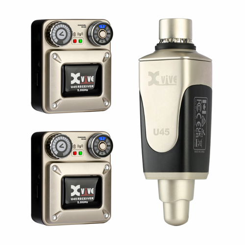 XVIVE U45R2 In-Ear Monitor System 5.8GHz with T9 Monitors
