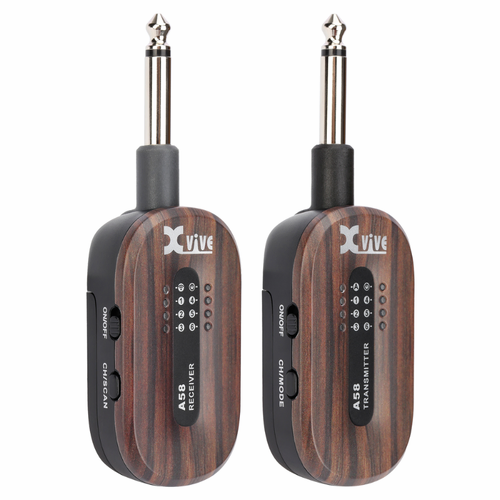 Xvive A58 Rosewood Wireless Guitar System 5.8GHz