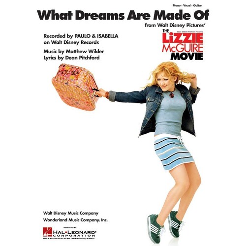 What Dreams Are Made Of (Single Music Sheet) PV (Lizzy Mcguire) (Sheet Music)