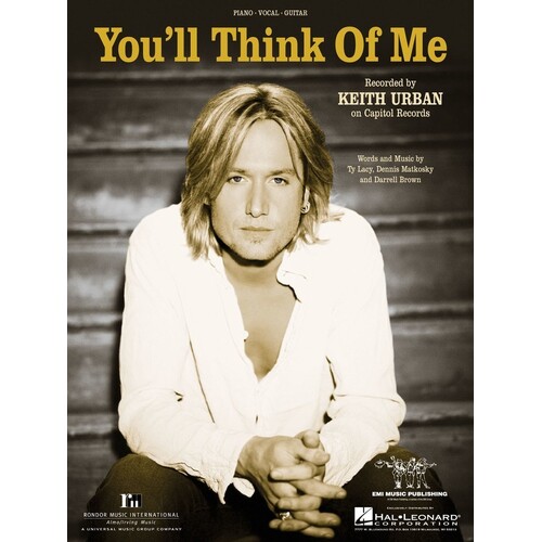 You'll Think Of Me S/S PVG (Nop Msa) (Sheet Music)