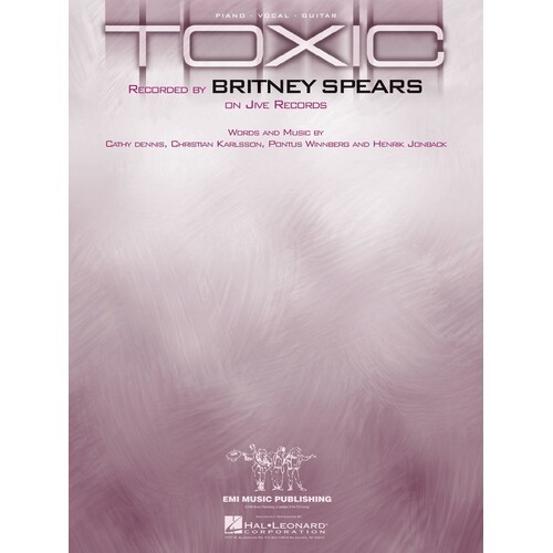 Toxic S/S PVG (Sheet Music)
