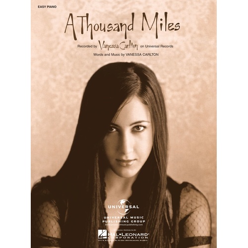 A Thousand Miles PVG S/S (Sheet Music)