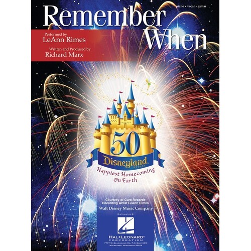Remember When S/S PVG Disney (Sheet Music)