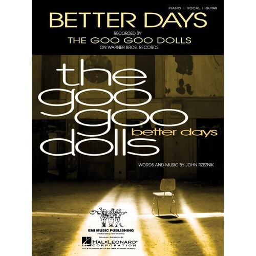 Better Days S/S PVG (Sheet Music)
