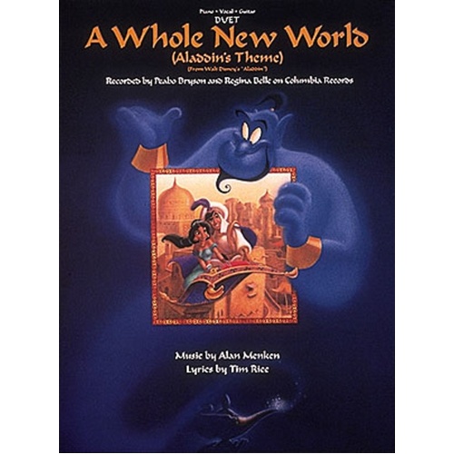 Whole New World Vocal Duet (Sheet Music)