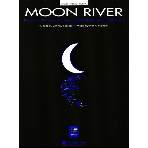 Moon River Piano Vocal Guitar Sheet Music by Hal Leonard