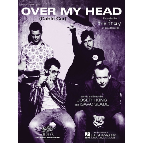 Over My Head (Cable Car) S/S PVG (Sheet Music)