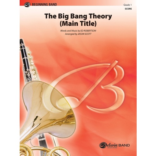 Big Bang Theory Concert Band Sheet Music Grade 1