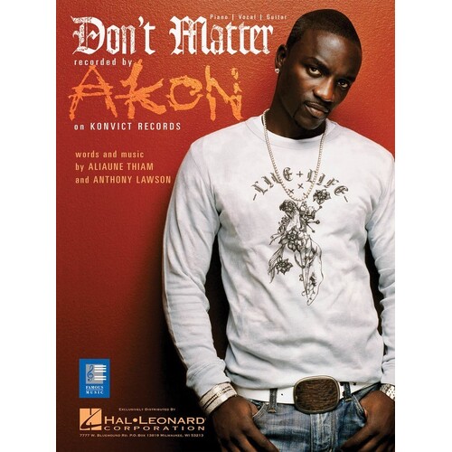 Dont Matter PVG S/S (Sheet Music)
