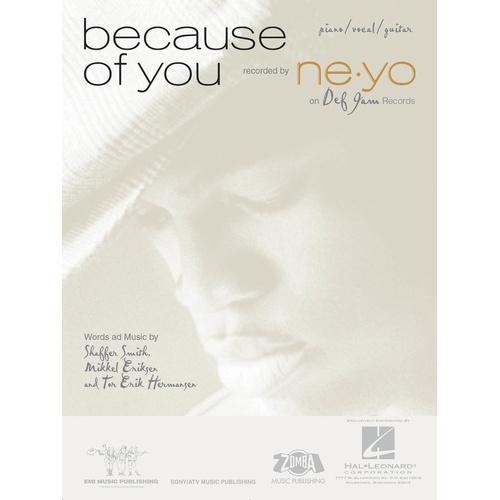 Because Of You S/S PVG (Sheet Music)