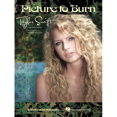 Picture To Burn S/S PVG (Sheet Music)