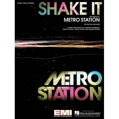 Shake It S/S PVG (Sheet Music)