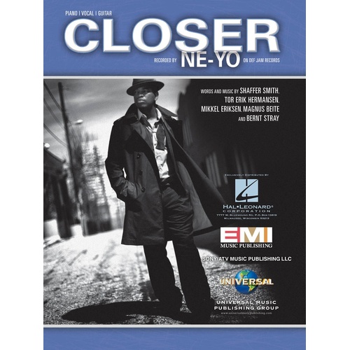 Ne-Yo - Closer PVG S/S (Sheet Music)