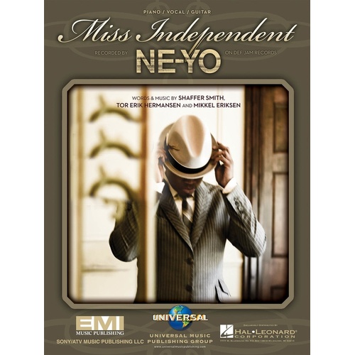 Ne-Yo - Miss Independent PVG Single Sheet