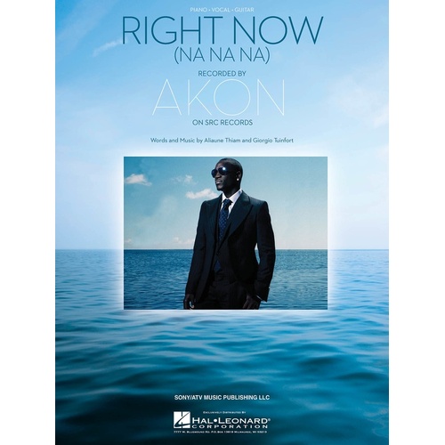 Right Now Na Na Na S/S PVG (Sheet Music)