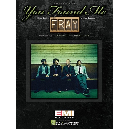 You Found Me PVG S/S (Sheet Music)