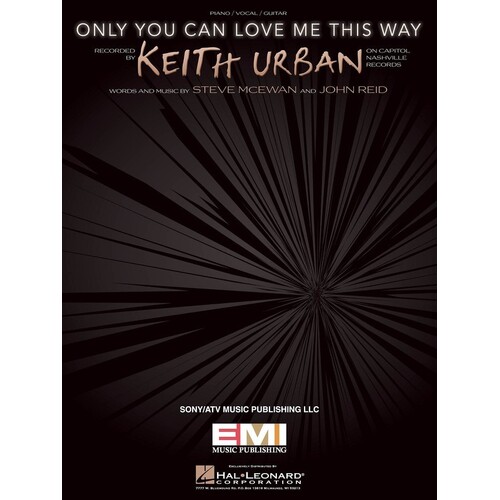 Only You Can Love Me This Way S/S PVG (Sheet Music)