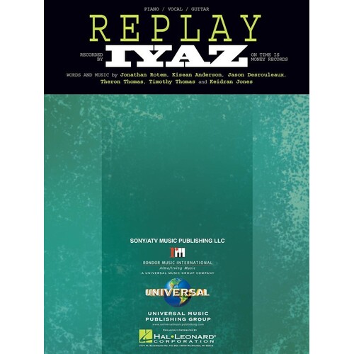 Replay S/S PVG (Sheet Music)