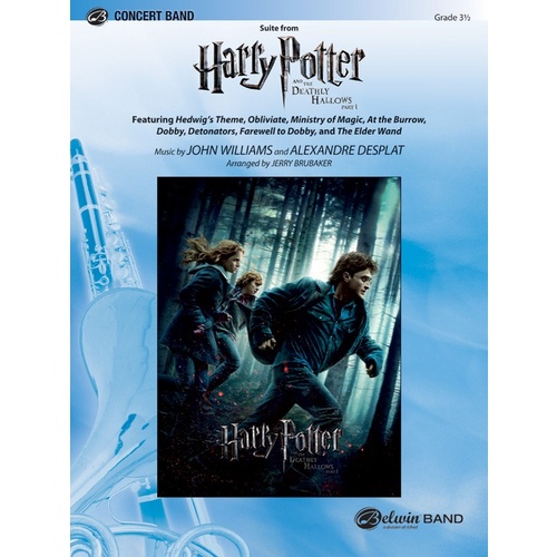 Harry Potter Deathly Hallows Suite Part 1 Concert Band Gr 3.5