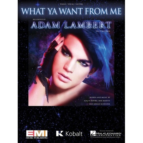 What Ya Want From Me PVG S/S (Sheet Music)