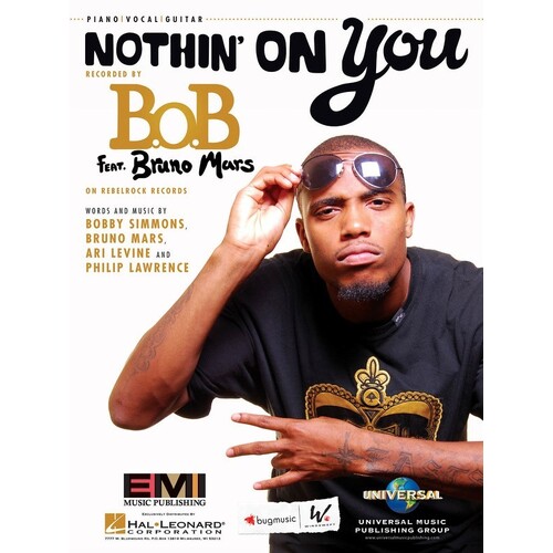 Nothin On You S/S PVG (Sheet Music)
