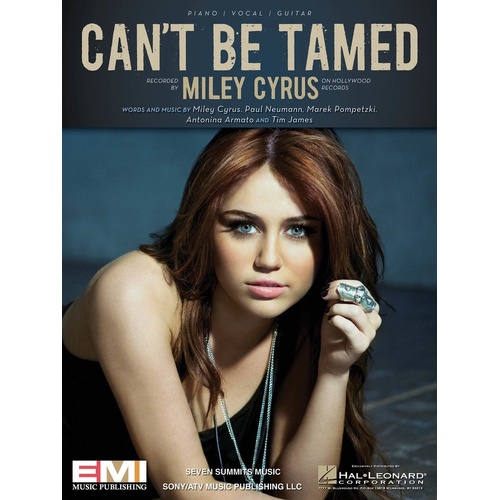 Cant Be Tamed S/S PVG (Sheet Music)