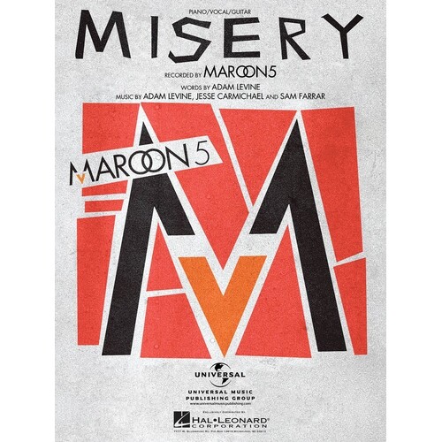 Misery S/S PVG (Sheet Music)