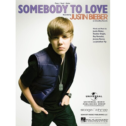 Somebody To Love S/S PVG (Sheet Music)