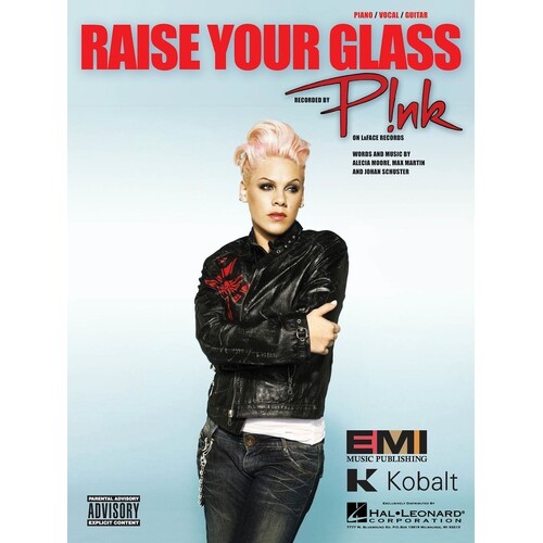Raise Your Glass S/S PVG (Sheet Music)