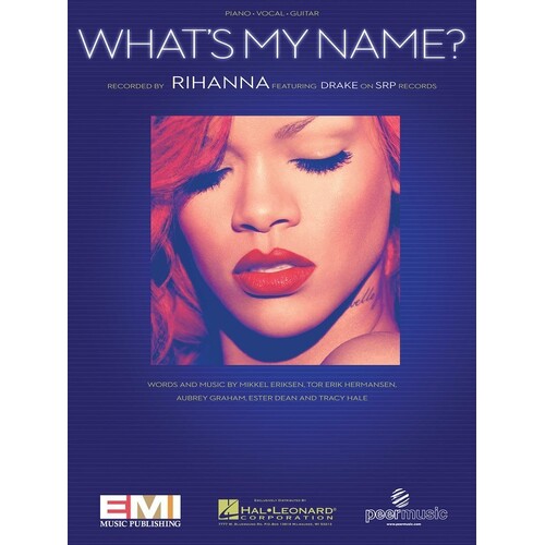 Whats My Name S/S PVG (Sheet Music)
