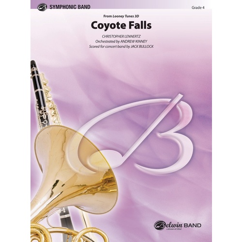 Coyote Falls From Looney Tunes 3D Concert Band Gr 3
