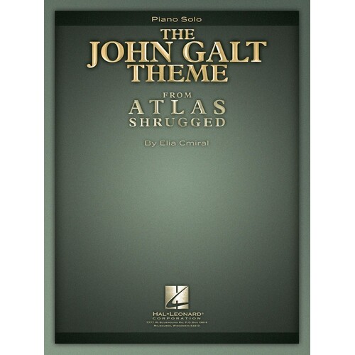 John Galt Theme S/S Piano Solo 