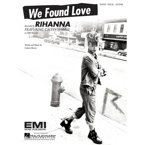 We Found Love PVG S/S (Sheet Music)