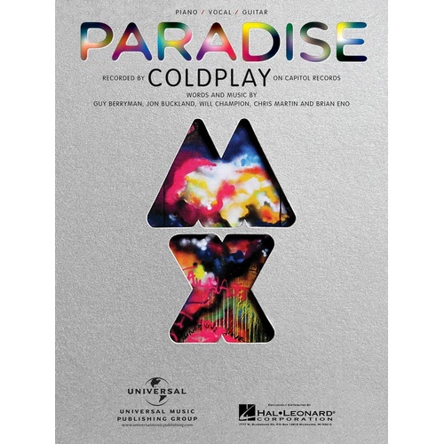 Paradise S/S PVG (Sheet Music)