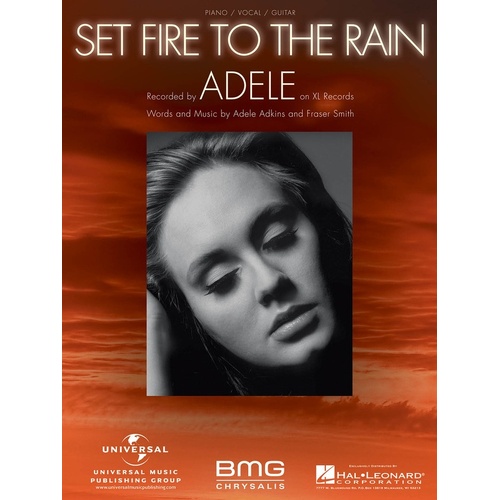 Set Fire To The Rain PVG S/S (Sheet Music)