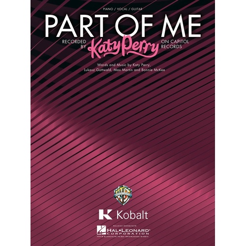Part Of Me S/S PVG (Sheet Music)