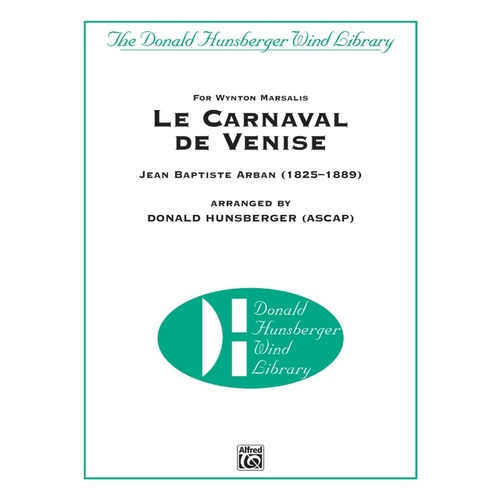 Le Carnaval De Venise Concert Band Gr 3 With Solo Trumpet