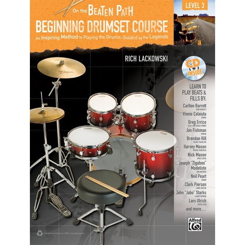 On The Beaten Path Drumset Course 3 Book/CD