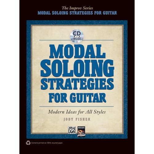 Modal Soloing Strategies For Guitar Book/CD