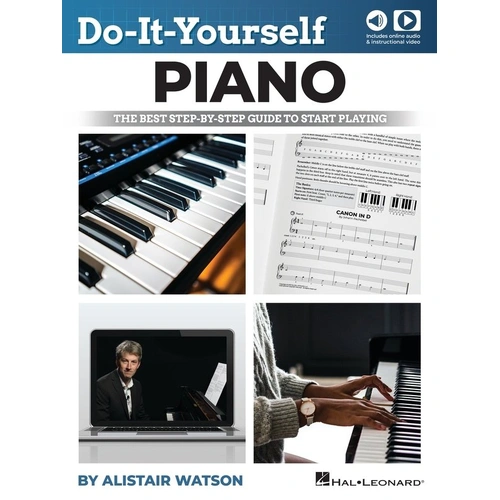 Do-It-Yourself Piano Book with Audio and Video Instruction