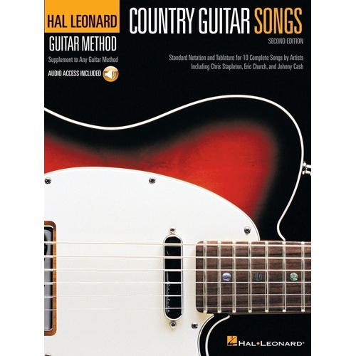 Hal Leonard Guitar Method: Country Guitar Songs 2nd Edition