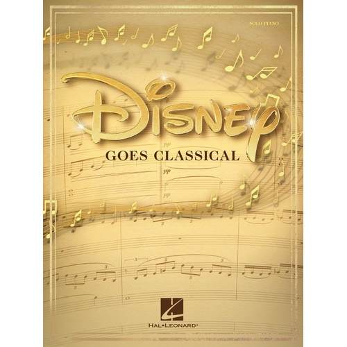 Disney Goes Classical Piano Solo Sheet Music
