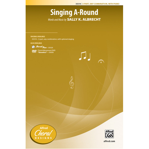 Singing a Round for 3-Part Voices - Vocal Sheet Music