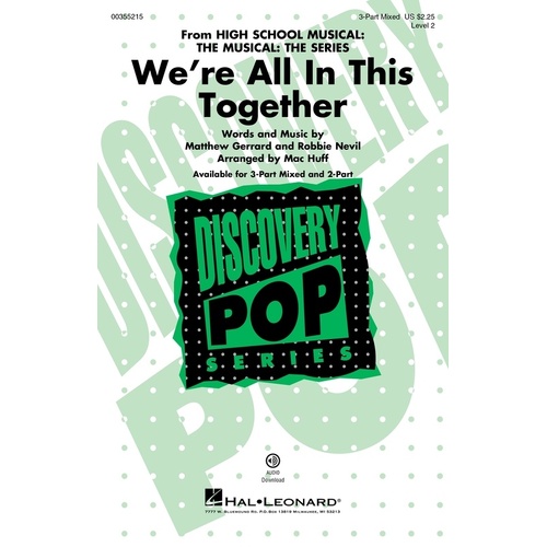 Were All In This Together 3 Part Mixed