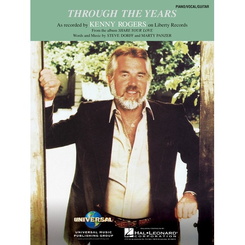 Through The Years A Wedding Song S/S PVG (Sheet Music)