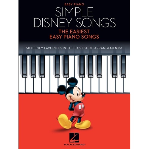 Simple Disney Songs for Easy Piano