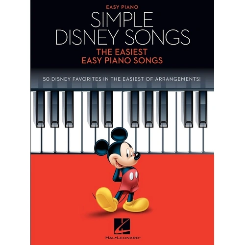 Simple Disney Songs: The Easiest Easy Piano Songs for Beginners